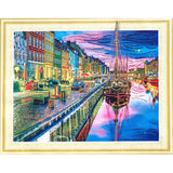 5D Partial Drill Diamond Painting Kit for Adults, Kids, Beginners - DIY Gem Art Wall Decor 20x16 in. – Venice